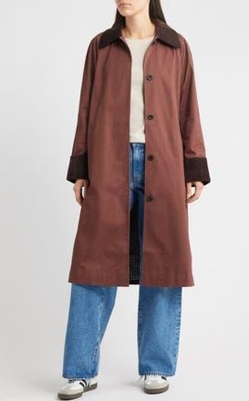 Rails Levy Corduroy Trim Jacket in Raisin at Nordstrom Rack, Size X-Large