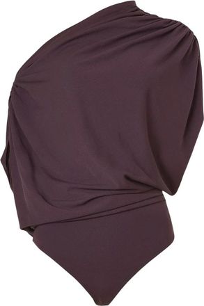Wolford Body Drappeggio Fluido - - Tops - Donna - Viola - S
