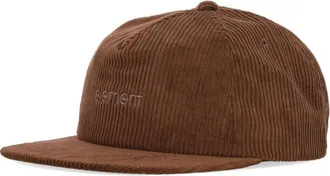 Element Caps, unisex, Brown, Size: ONE SIZE Flat Visor Lodge Cap Velvet A-Frame