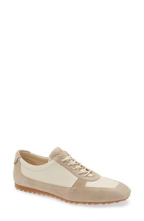 Aeyde Uma Two-Tone Sneaker in Creamy /Sand at Nordstrom, Size 11.5Us