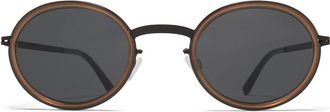 Mykita Berthold 726 Womens Sunglasses Brown Size 47