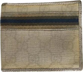 Gucci Pre-owned Vintage Leren Portemonnee - Dames - Vintage Accessoires - Wit - ONE Size - Leer - Vintage
