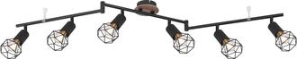 Globo Lighting Foco - Xara I - Negro - Metal - Foco De Superficie - E14