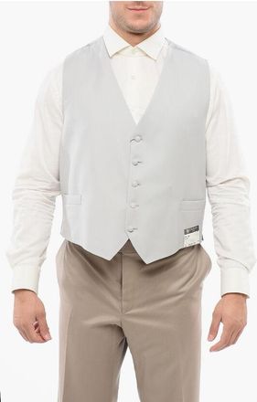 Corneliani 5 Buttons Wool Vest size 60