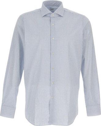 Bagutta Hombre, Camisas, Azul, Talla: 3XL