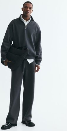 H&M Loose Fit Sweatpants in Dark Gray at Nordstrom, Size Xx-Large