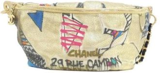 Chanel Pre-owned Borsa Vita in Cotone e Vitello - - Pre-owned - Donna - Multicolore - ONE SIZE