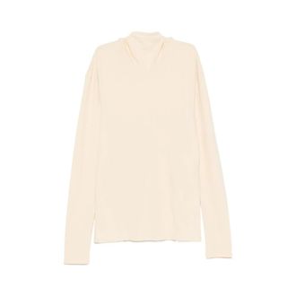 Christophe Lemaire Dames, Truien, Beige, Maat: XS