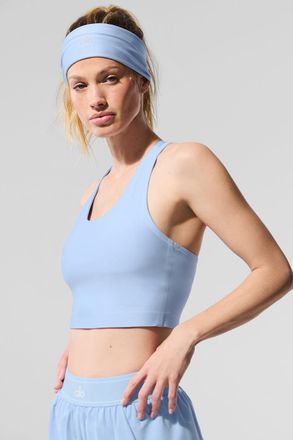 Alo | Airlift Headband in Seashell Blue