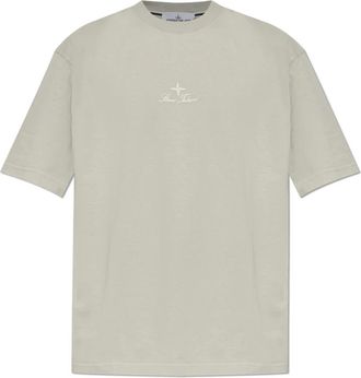 Stone Island Tops, Heren, Grijs, 3Xl, T-Shirts