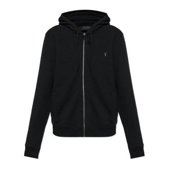 AllSaints Zip-throughs, male, Black, Size: 2XL Braven Hoodie