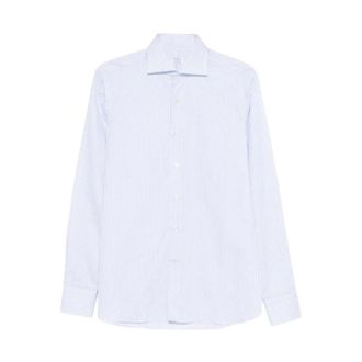 Borriello Formal Shirts, male, Blue, Size: 3XL Striped Shirt