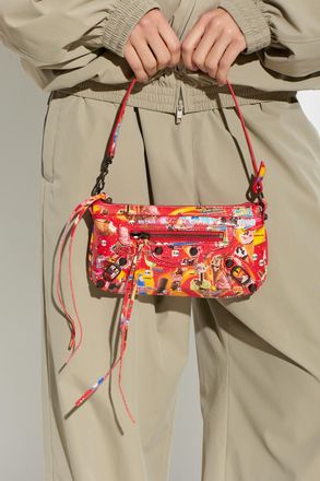 Balenciaga Le City Bag, Womens, Red