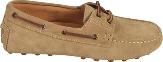 Tod's Bubble Boat Rubber - Heren - Bootschoenen - Beige - 42 1/2 EU - Schoenen