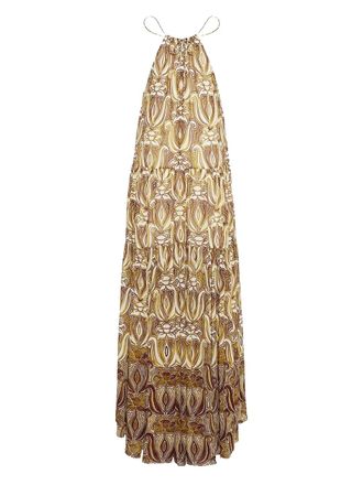 Cara Cara Natasha dress - women - Silk - S - Yellow