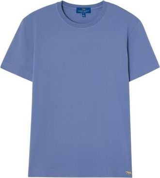 Robert Talbott Dean Stretch Jersey Tee in Legacy Blue at Nordstrom, Size Xx-Large