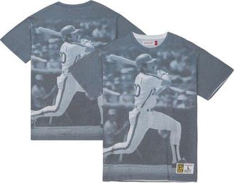 Mitchell & Ness Mens Mitchell & Ness Mike Schmidt Philadelphia Phillies Cooperstown Collection Highlight Sublimated Player Graphic T-Shirt in White at Nordstrom