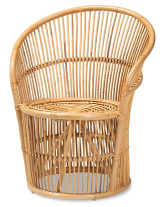 Baxton Studio Narva Rattan Accent Chair