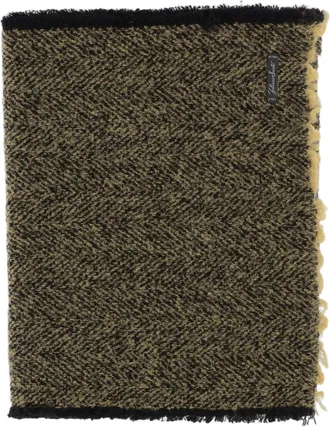 Faliero Sarti Resky Herringbone Wool-Blend Scarf