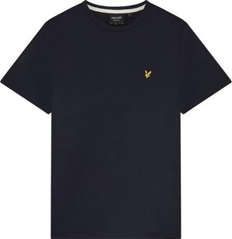 Lyle & Scott Slub T-shirt - Heren - T-shirts - Blauw - XS - Katoen - Tops
