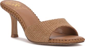 Vince Camuto Emmla Slide Sandal in Golden Walnut at Nordstrom, Size 6.5