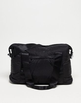 New Balance Borsa a sacco nera-Nero
