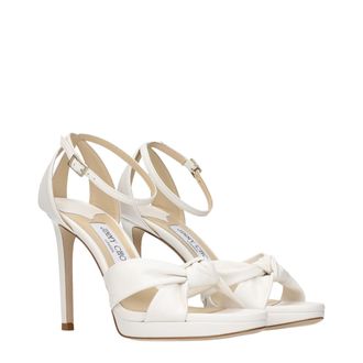 Jimmy Choo London Rosie Heel Sandal - White