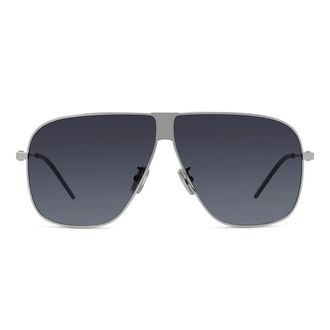 Givenchy Speed Silver Pilot Sunglasses
