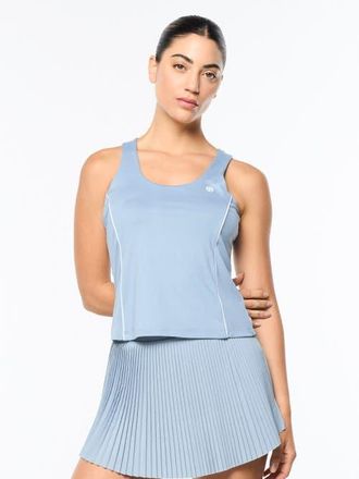Sergio Tacchini Tessa Scoop Neck Tank in Faded Denim at Nordstrom, Size X-Small