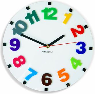 OEM N&uacute;meros De Reloj De Pared Infantil