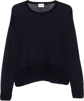 Closed Sweaters INK - Dames - Ronde hals truien - Blauw - XS - Truien & Vesten
