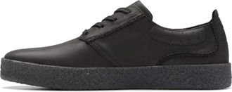 Clarks Stijlvolle Veterschoenen voor Streetwear - Heren - Veterschoenen - Zwart - 44 1/2 EU - Schoenen