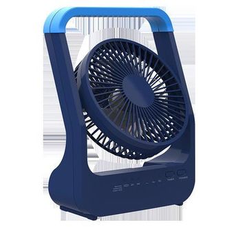 OEM Ventilador Recargable, Ventilador A Pilas, Ventilador Personal Port&aacute;til, Ventilador De Escritorio A Pilas, Con Luz Led, Usb