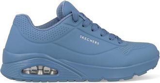 Skechers Mens Uno Stand on Air Sneaker, Denim Durabuck Mesh, 6.5 UK