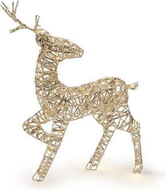 STT LED Dekofigur »reindeer, 32« Warmweiss