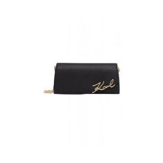 Karl Lagerfeld Dames, Tassen, Zwart, Maat: ONE Size Leer