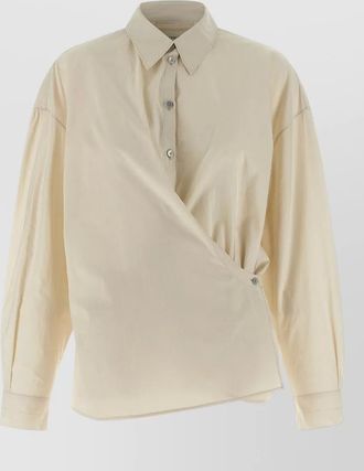 Christophe Lemaire silk blend shirt