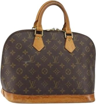 Louis Vuitton Pre-owned Handbags, female, Brown, Size: ONE SIZE Pre-owned Canvas Handbag
