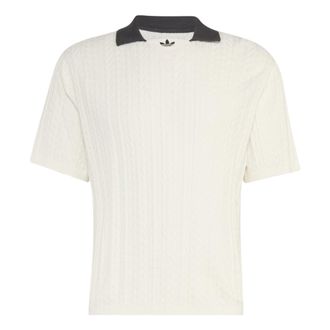 adidas Cable Knit Jersey Asia Sizing Cloud White KR9765