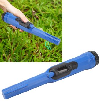 Infinite Detector De Metales Port&aacute;til Para Aventuras Al Aire Libre, De Alta Sensibilidad, Sonda Impermeable Con Luz Led Y Alarma Sonora, Color Azul Y Negro, In