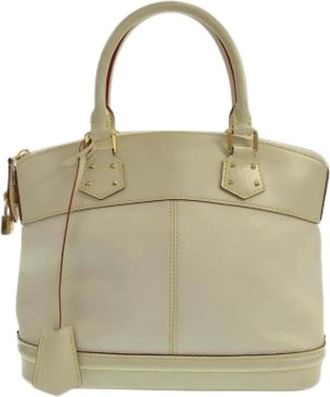 Louis Vuitton Pre-owned Handbags, female, White, Size: ONE SIZE Pre-owned Vintage Handbag