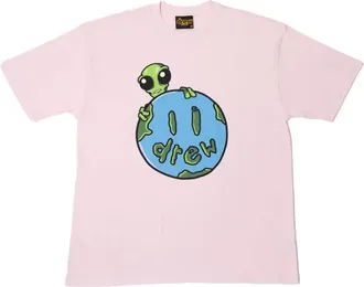 Drew House Allen The Alien T-shirt Pale Pink DR-SS21-131