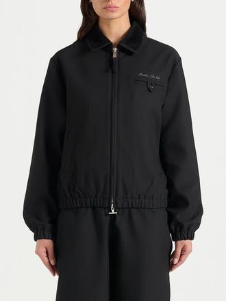 Mani&egrave;re De Voir Kilian Unisex Twill Signature Jacket in Black at Nordstrom, Size Small