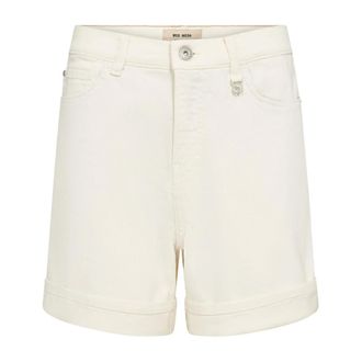 Mos Mosh MOS Mosh, Dames, Korte broeken, Beige, Maat: W28 Denim