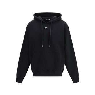 Off-white Heren, Sweatshirts & Hoodies, Zwart, Maat: S Katoen