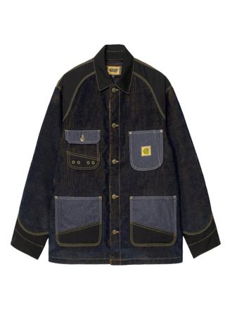 Carhartt Work in Progress x Nicholas Daley Patchwork Pocket Jacket - men - Polyester/Cotton - S - Blue