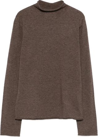 Marc O'Polo long-sleeve top - Bruin