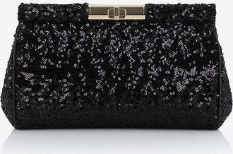 Dolce & Gabbana Schultertasche mit Pailletten Marlene Medium