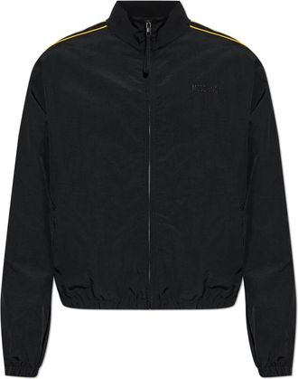 Moschino Lichtgewicht jack met opstaande kraag - Heren - Zomerjassen - Zwart - M - Jassen