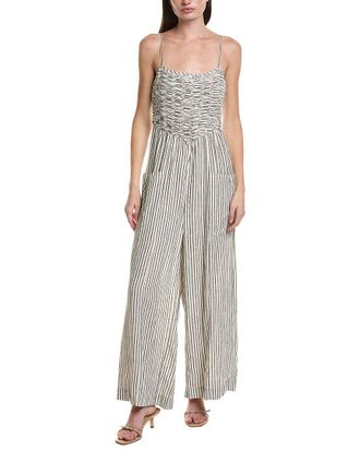 Saltwater Luxe Linen-Blend Tank Jumper